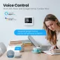 Thermostat Connecté WiFi LED: Contrôle Vocal & App, Économie dÉnergie, Compatible Alexa & Google Home