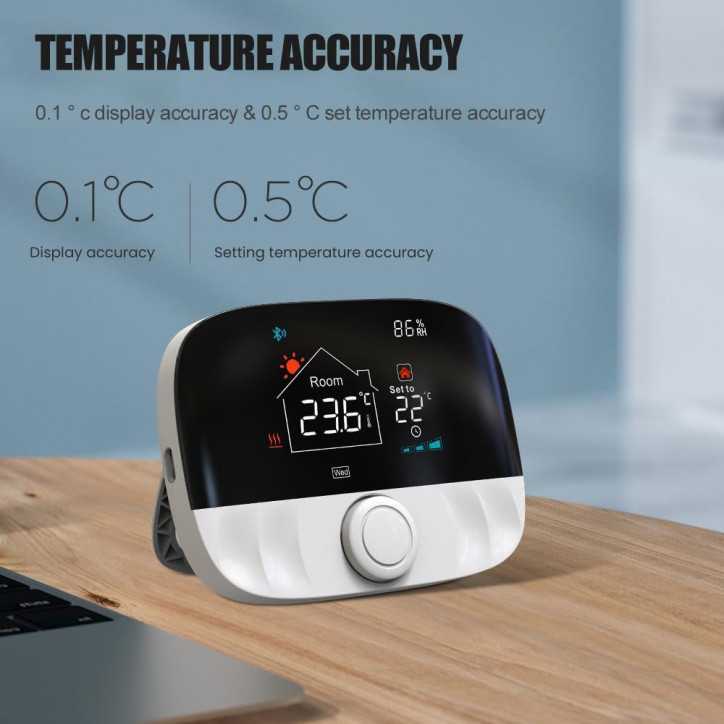 Tuya Smart WiFi Thermostat: Save Energy & Control from Anywhere with Alexa & Google Tuya Smart WiFi Thermostat: Save Energy & Control from Anywhere with Alexa & Google