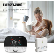 Thermostat Connecté WiFi Tuya Programmable et Économique