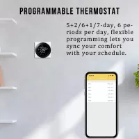 Thermostat Connecté WiFi pour Chauffage au Sol Alexa Compatible