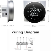 Smart WiFi Thermostat for Floor Heating - Alexa Compatible