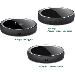 Clip d’Oreille Nerf Vague pour Relaxation et Bien-Être | Rechargeable