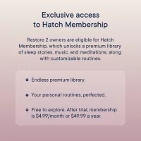 Hatch Restore 2 : Votre simulateur daube, machine à sons et veilleuse intelligente pour un sommeil parfait