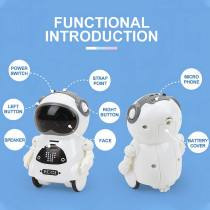 GoolRC 939A Mini Pocket Robot – Interactive Singing Dancing Toy