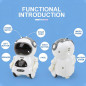 GoolRC Pocket Robot: Your Interactive Mini Companion - Voice, Dance & Fun!