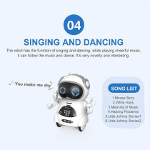 GoolRC 939A Mini Pocket Robot – Interactive Singing Dancing Toy