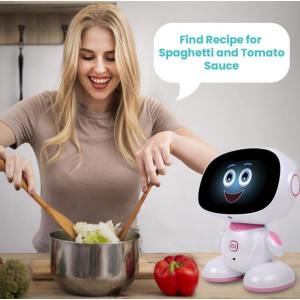 Misa Pink Programmable STEM Robot  Smart Assistant & Learning Toy