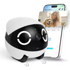 Enabot EBO ROLA Mini Caméra 2K avec Autonomie de 25 Jours