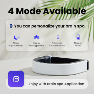 Brain Spa Insomnia Relief Device ,Infrared & Bone Conduction