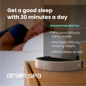 Brain Spa Insomnia Relief Device ,Infrared & Bone Conduction