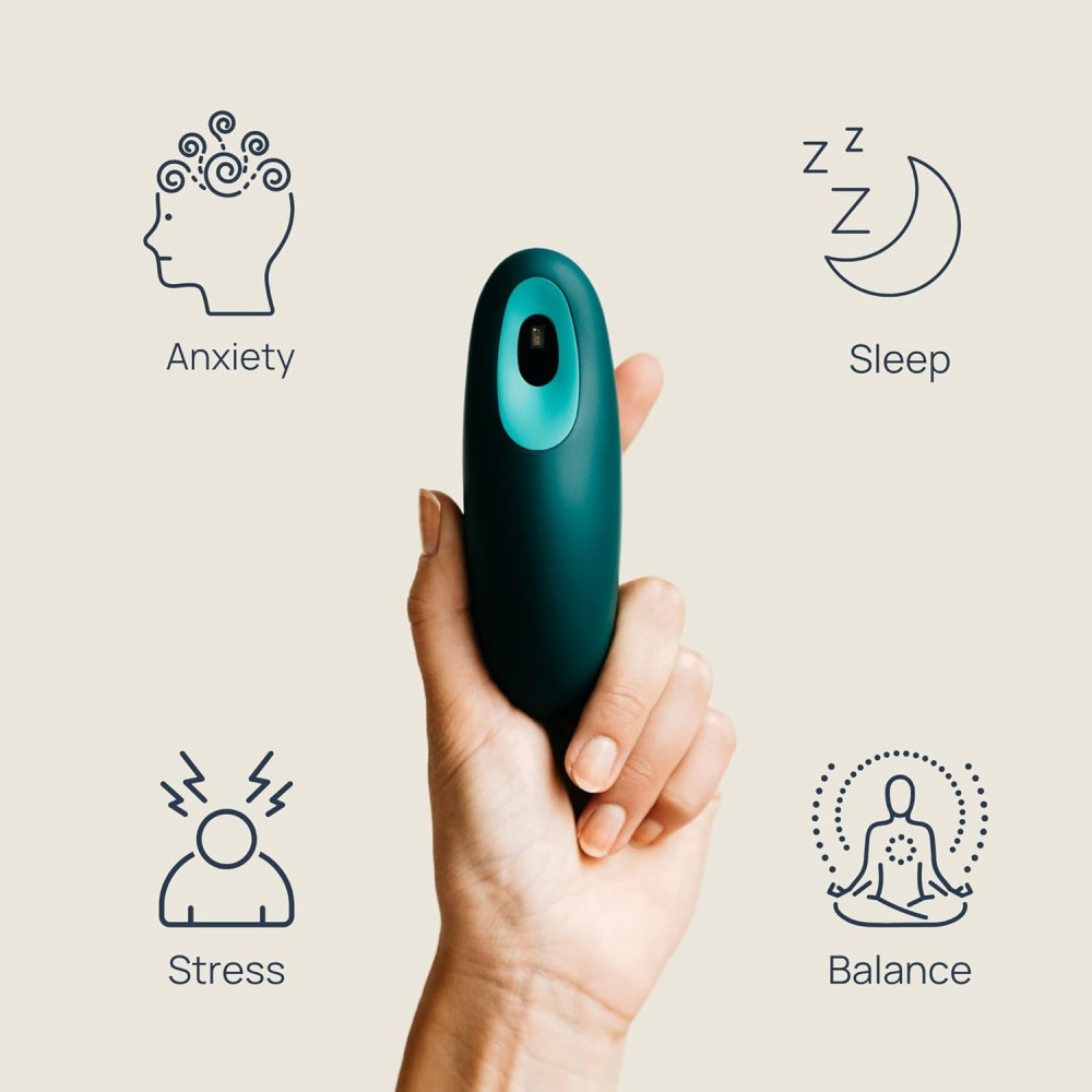 Breathing & Meditation Device for Stress Relief, Better Sleep & Health