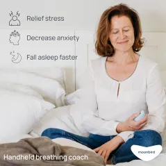 Moonbird: Dispositif de Respiration Guidée pour un Sommeil Paisible et Anti-Stress – Votre Allié Bien-Être