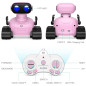 Pink Robot Toy for Girls: Remote Control, Music, & LED Eyes - Fun Gift for Kids 3+ Pink Robot Toy for Girls: Remote Control, Music, & LED Eyes - Fun Gift for Kids 3+