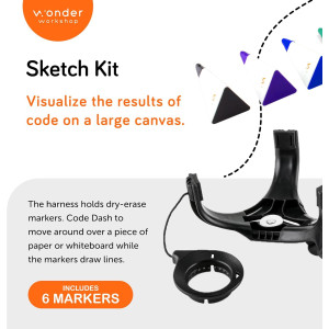 Wonder Workshop Dash Robot - STEM Learning & Coding Fun for Kids 6+