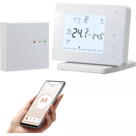 Thermostat sans Fil Beok WiFi Compatible Alexa et Google Home
