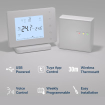 Beok WiFi Wireless Thermostat – Alexa & Google Home Compatible