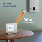 Smart WiFi Thermostat: Wireless, Voice Control, & USB Powered - Save Energy & Stay Cozy!