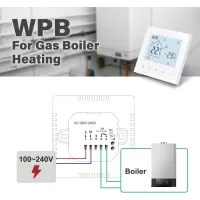 Thermostat WiFi Intelligent Beok : Programmable, Compatible Alexa