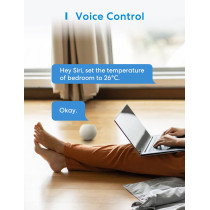 Meross WiFi Thermostat: Smart Control for Floor Heating, Voice-Enabled