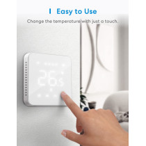 Meross WiFi Thermostat: Smart Control for Floor Heating, Voice-Enabled