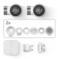 Tado° X : Kit de Démarrage Thermostat Connecté - Chauffage Intelligent et Économies dÉnergie !