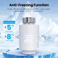 Tête Thermostatique Connectée WiFi : Chauffage Intelligent, Économies Garanties !