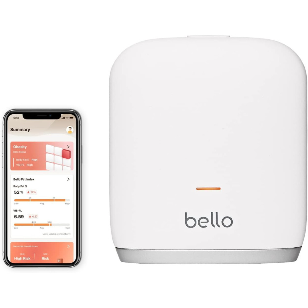 Bello 2 - Smart Body Fat Scanner & Metabolism Tracker for Fitness