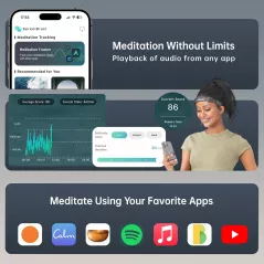 SereniBrain : Bandeau de Méditation Connecté pour une Relaxation Profonde et un Focus Amélioré