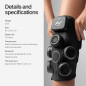 Hyperice X Knee: Cordless Hot & Cold Therapy for Knee Pain Relief & Recovery