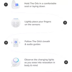 Reflect Orb: Votre Allié Anti-Stress & Méditation Guidée – Retrouvez Calme & Focus Facilement!