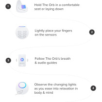 Reflect Orb: Mindfulness and Stress Relief Device for Focus and Calm