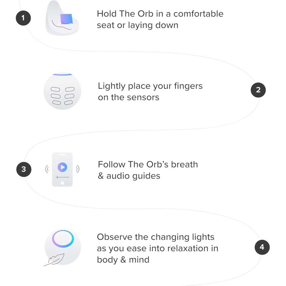 Reflect Orb: Mindfulness and Stress Relief Device for Focus and Calm