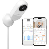 Cheego X3 Pro Moniteur Bébé - Respiration,Sommeil, Sécurité & Vidéo 2K