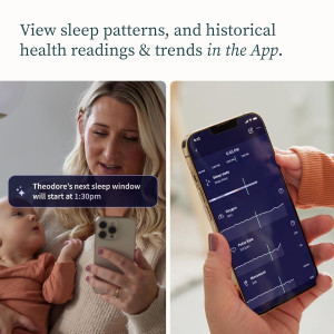 Owlet Dream Duo Smart Baby Monitor: Dream Sock & Cam for Peace of Mind