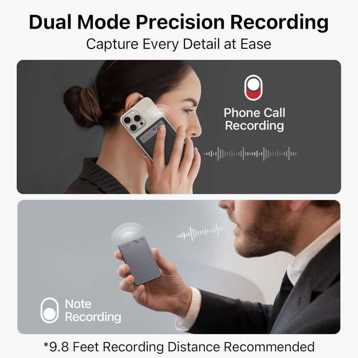 PLAUD Note AI Voice Recorder: 64GB, Transcription, Summaries, App Control - High-Precision Audio! PLAUD Note AI Voice Recorder: 64GB, Transcription, Summaries, App Control - High-Precision Audio!