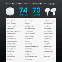 Écouteurs AI M3, Traducteur Hors Ligne, 144 Langues, Audio HD