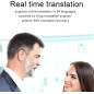 Real-Time Language Translator Earbuds: 114 Languages, HD Sound, Perfect for Travel & Business!