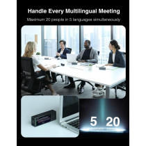 Timekettle X1 AI Translator: Multilingual Meetings, 40 Languages