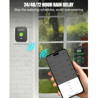 Smart WiFi Hose Timer with Dual Zones and App Control