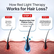 FDA-Cleared Laser Hair Growth Cap for Men and Women