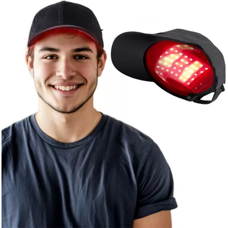Casque Laser pour la Repousse des Cheveux Hommes et Femmes