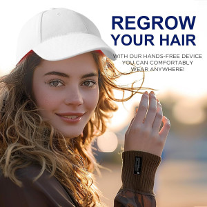 Casque Laser Repousse Cheveux  Thérapie Lumière Rouge Hommes Femmes