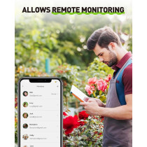 Contrôleur d'Arrosage WiFi Intelligent 8 Zones pour Jardin