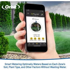 Orbit B-hyve : Contrôleur dArrosage Intelligent WiFi 8 Zones - Économie dEau Garantie !