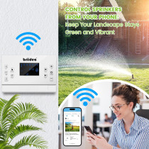 Smart 8-Zone WiFi Sprinkler Controller for Efficient Watering