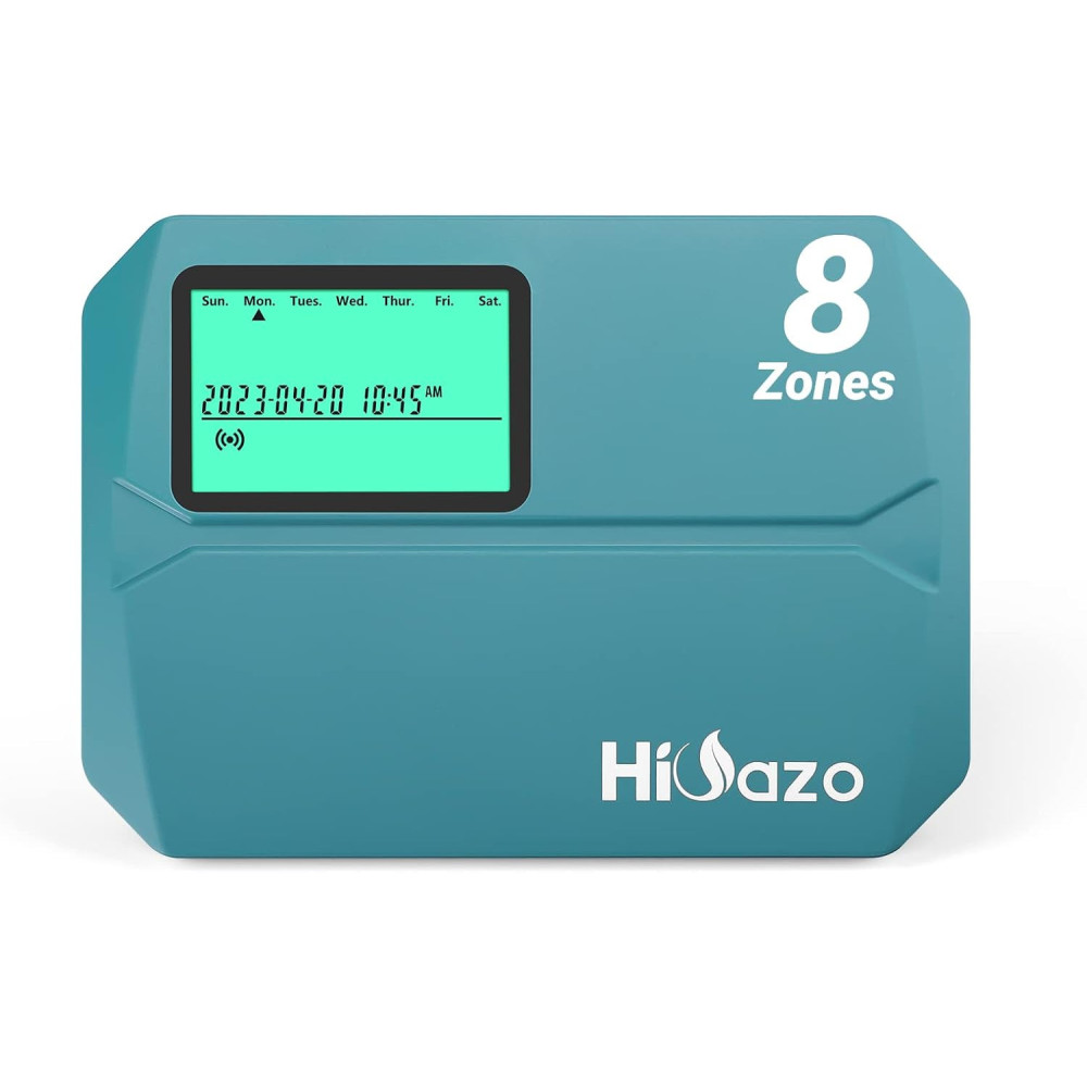 8-Zone Smart WiFi Sprinkler Controller with App and Rain Sensor