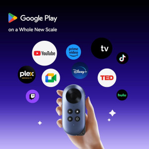 Portable 120-Inch Video Goggles, HDMI Input, Rechargeable Battery