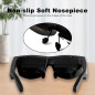 TQSKY T1 Smart Glasses: 150 HD Theater, Myopia-Friendly, Portable Cinema for iPhone, Android & PC!