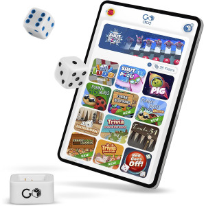 Smart Connected Dice  Fun and Educational, GoDice 2 Pack