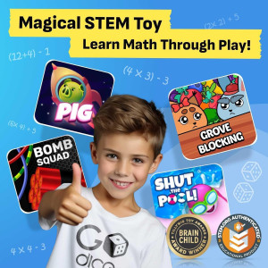 Smart Connected Dice  Fun and Educational, GoDice 2 Pack